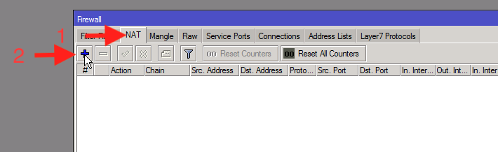 mikrotik address list pptp